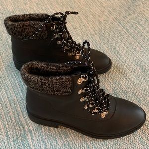 Black Combat Boots